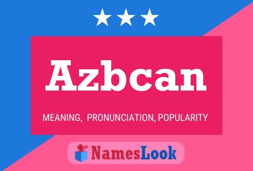 ملصق اسم Azbcan