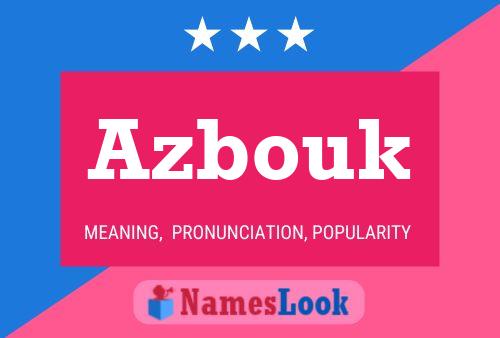 ملصق اسم Azbouk