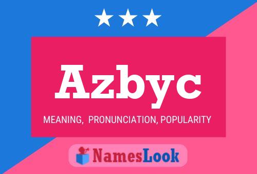 ملصق اسم Azbyc