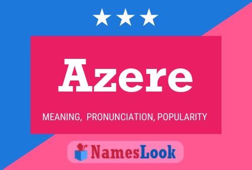 ملصق اسم Azere