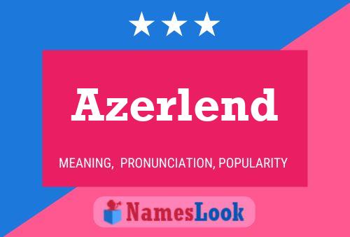 ملصق اسم Azerlend