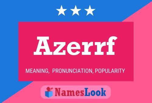 ملصق اسم Azerrf