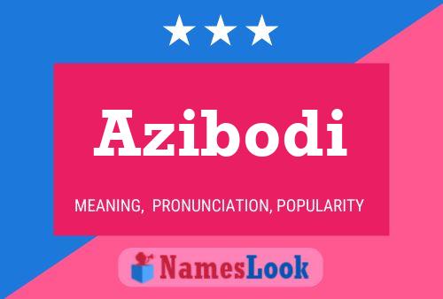 ملصق اسم Azibodi