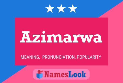 ملصق اسم Azimarwa