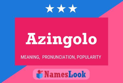 ملصق اسم Azingolo