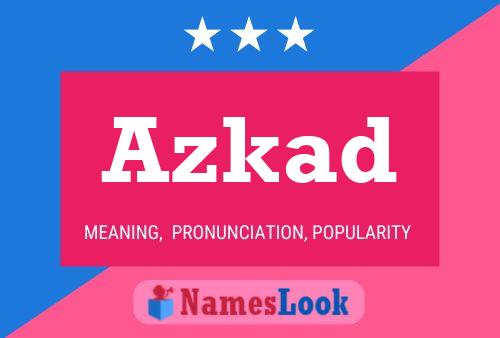 ملصق اسم Azkad