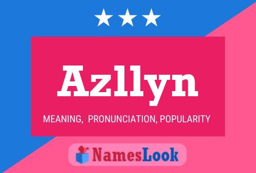 ملصق اسم Azllyn