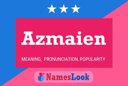 ملصق اسم Azmaien