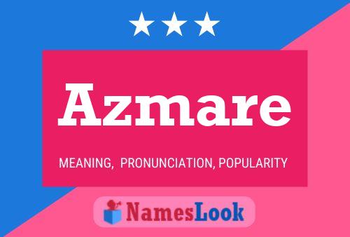 ملصق اسم Azmare