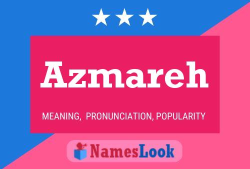 ملصق اسم Azmareh