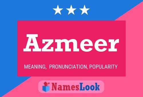 ملصق اسم Azmeer