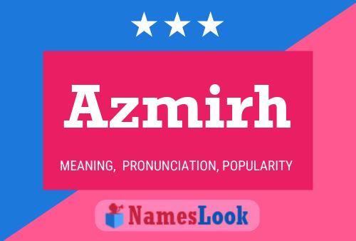 ملصق اسم Azmirh