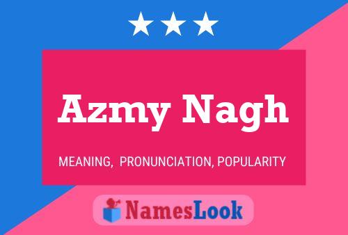 ملصق اسم Azmy Nagh