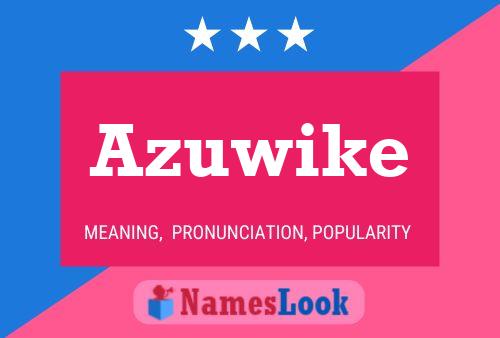 ملصق اسم Azuwike