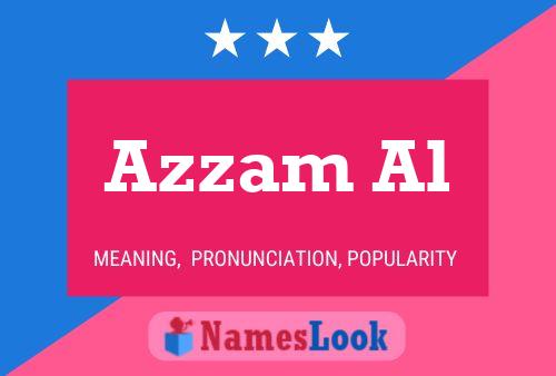 ملصق اسم Azzam Al