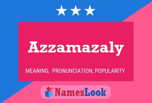 ملصق اسم Azzamazaly