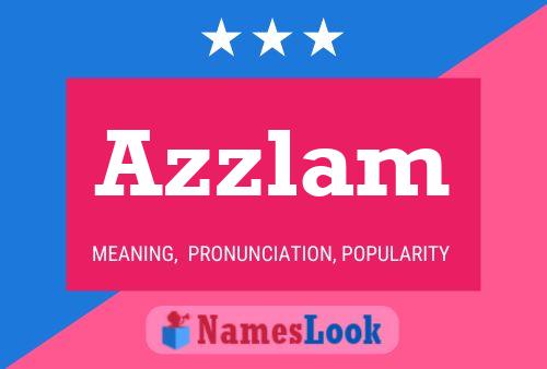 ملصق اسم Azzlam