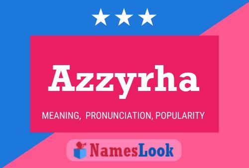 ملصق اسم Azzyrha