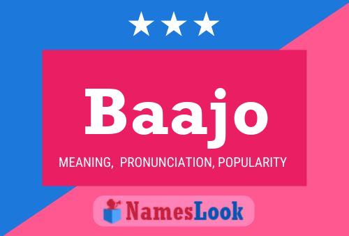 ملصق اسم Baajo