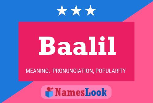 ملصق اسم Baalil