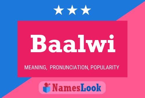 ملصق اسم Baalwi