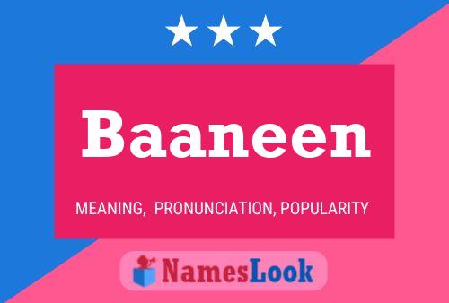 ملصق اسم Baaneen