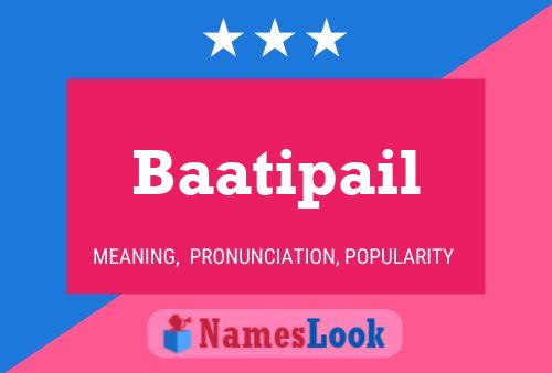 ملصق اسم Baatipail