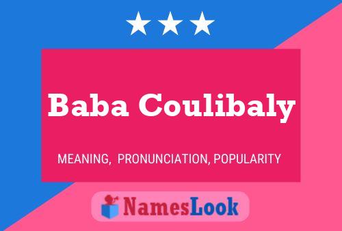 ملصق اسم Baba Coulibaly