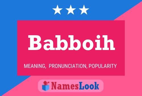 ملصق اسم Babboih