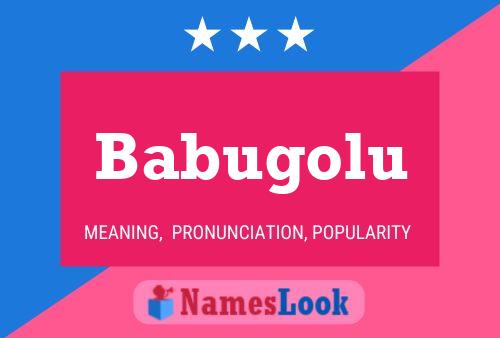 ملصق اسم Babugolu