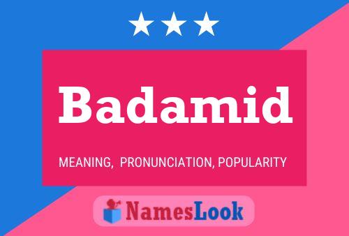 ملصق اسم Badamid