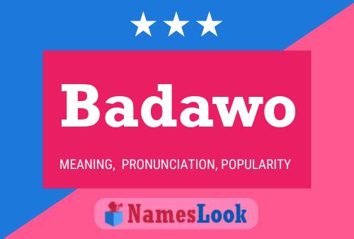 ملصق اسم Badawo