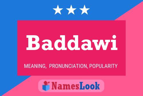 ملصق اسم Baddawi