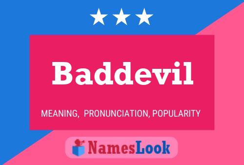 ملصق اسم Baddevil