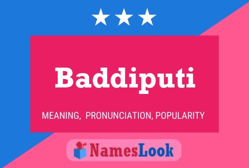 ملصق اسم Baddiputi