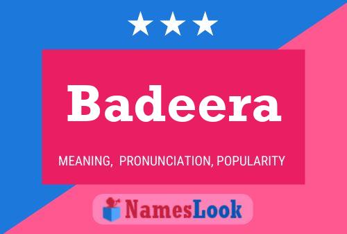 ملصق اسم Badeera