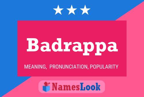 ملصق اسم Badrappa