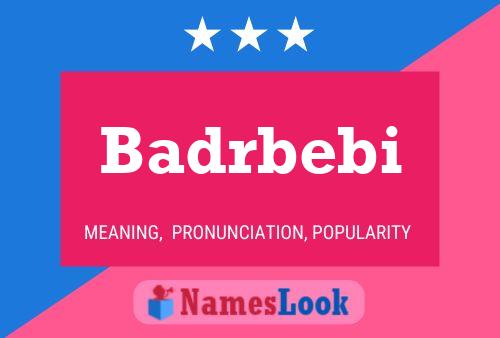 ملصق اسم Badrbebi