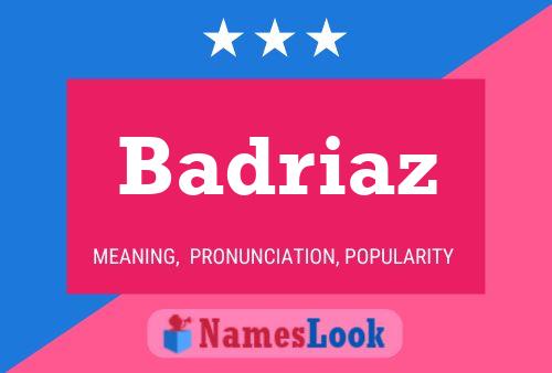 ملصق اسم Badriaz