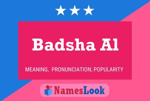 ملصق اسم Badsha Al