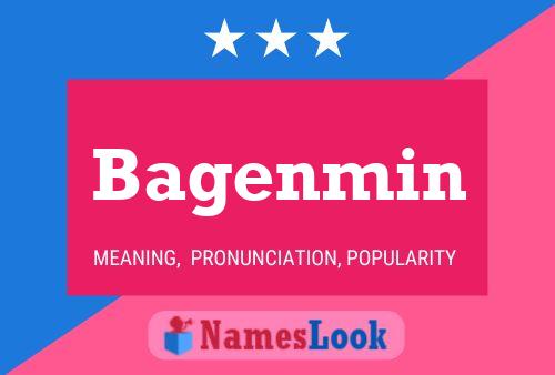 ملصق اسم Bagenmin