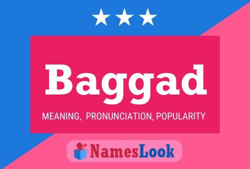 ملصق اسم Baggad