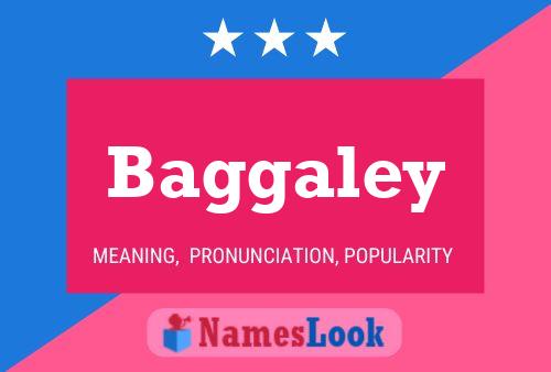 ملصق اسم Baggaley