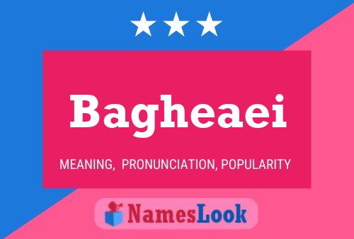 ملصق اسم Bagheaei