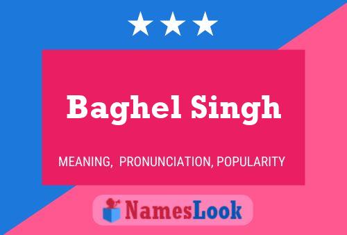 ملصق اسم Baghel Singh