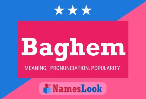 ملصق اسم Baghem