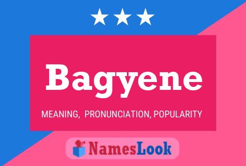 ملصق اسم Bagyene