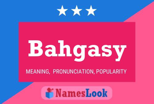 ملصق اسم Bahgasy