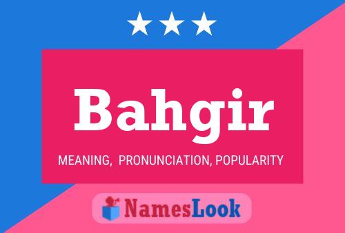 ملصق اسم Bahgir