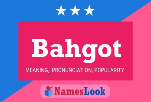 ملصق اسم Bahgot